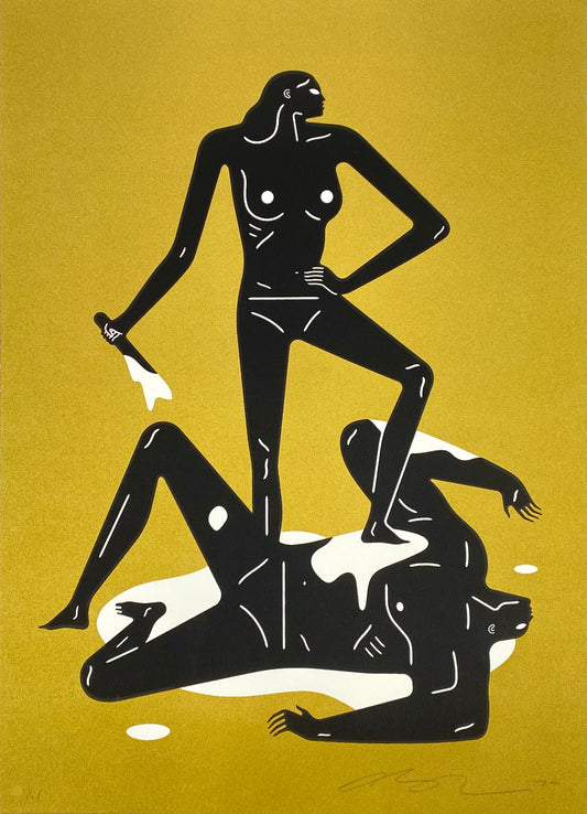 Cleon Peterson The Naked Man and Woman in Gold