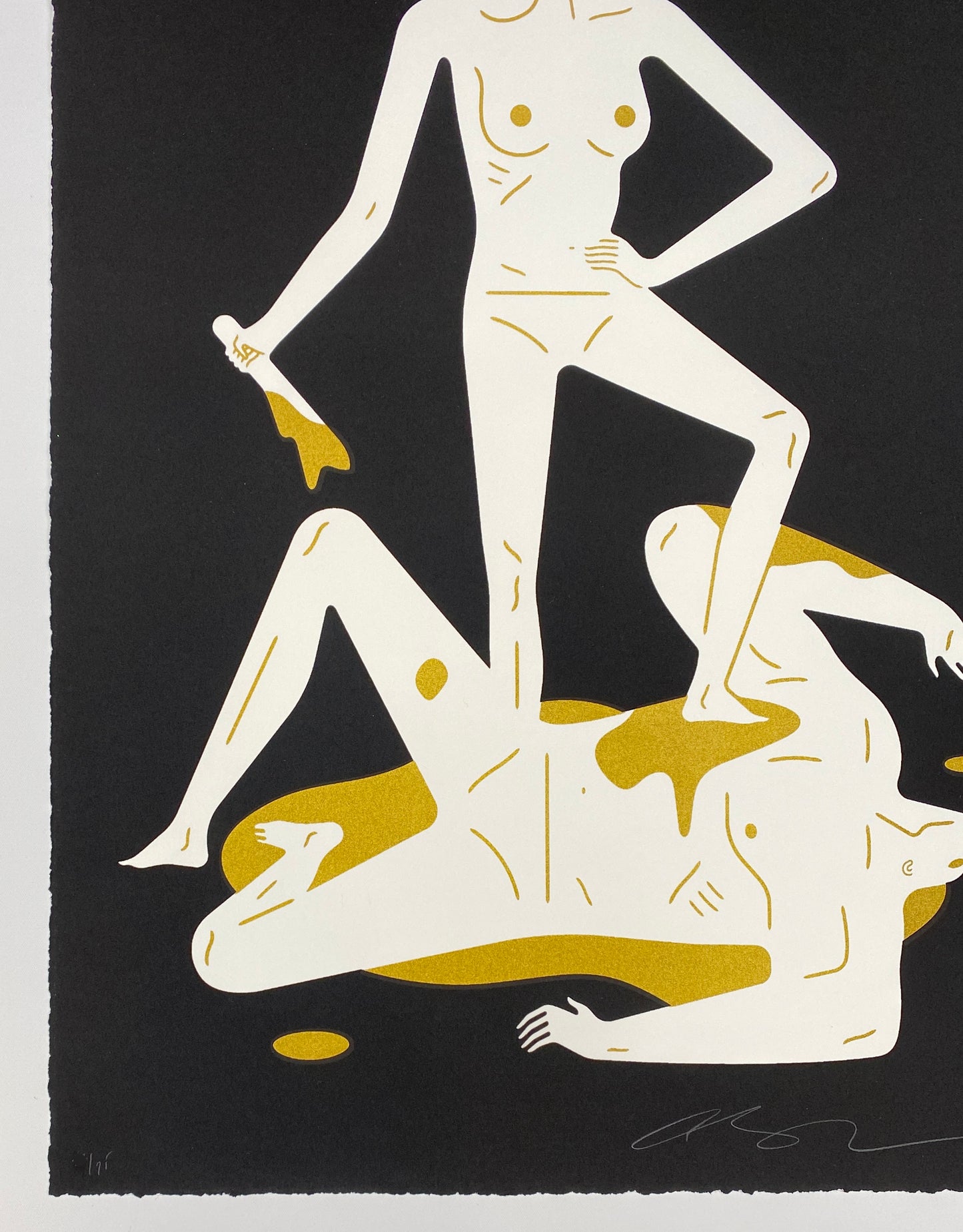 Cleon Peterson The Naked Woman and Man edition number