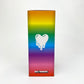 Bearbrick Emotionally Unavailable Gradient Heart 400% and 100% Side Box 2