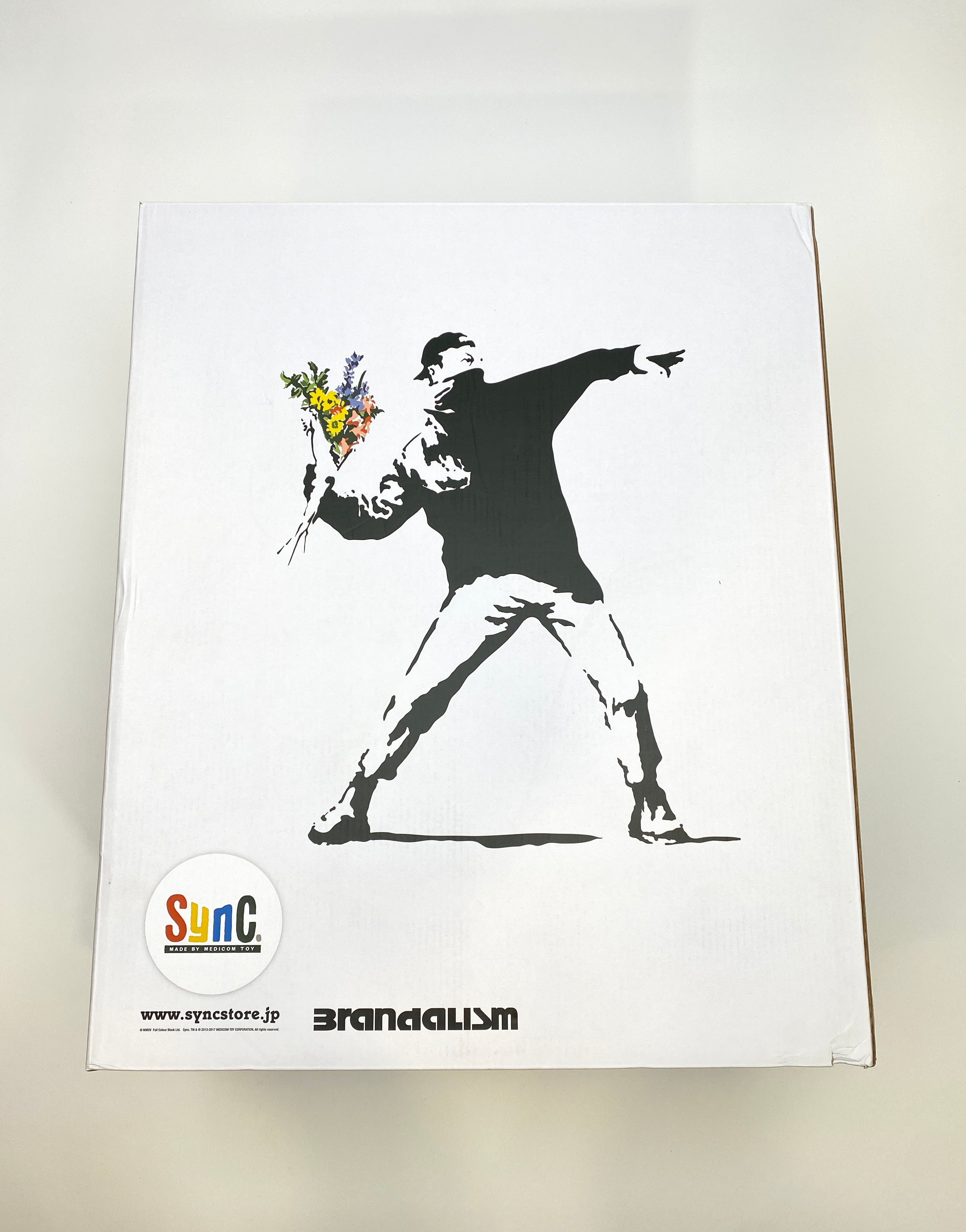 Brandalism x Medicom Toy x Banksy -Flower Bomber (White)