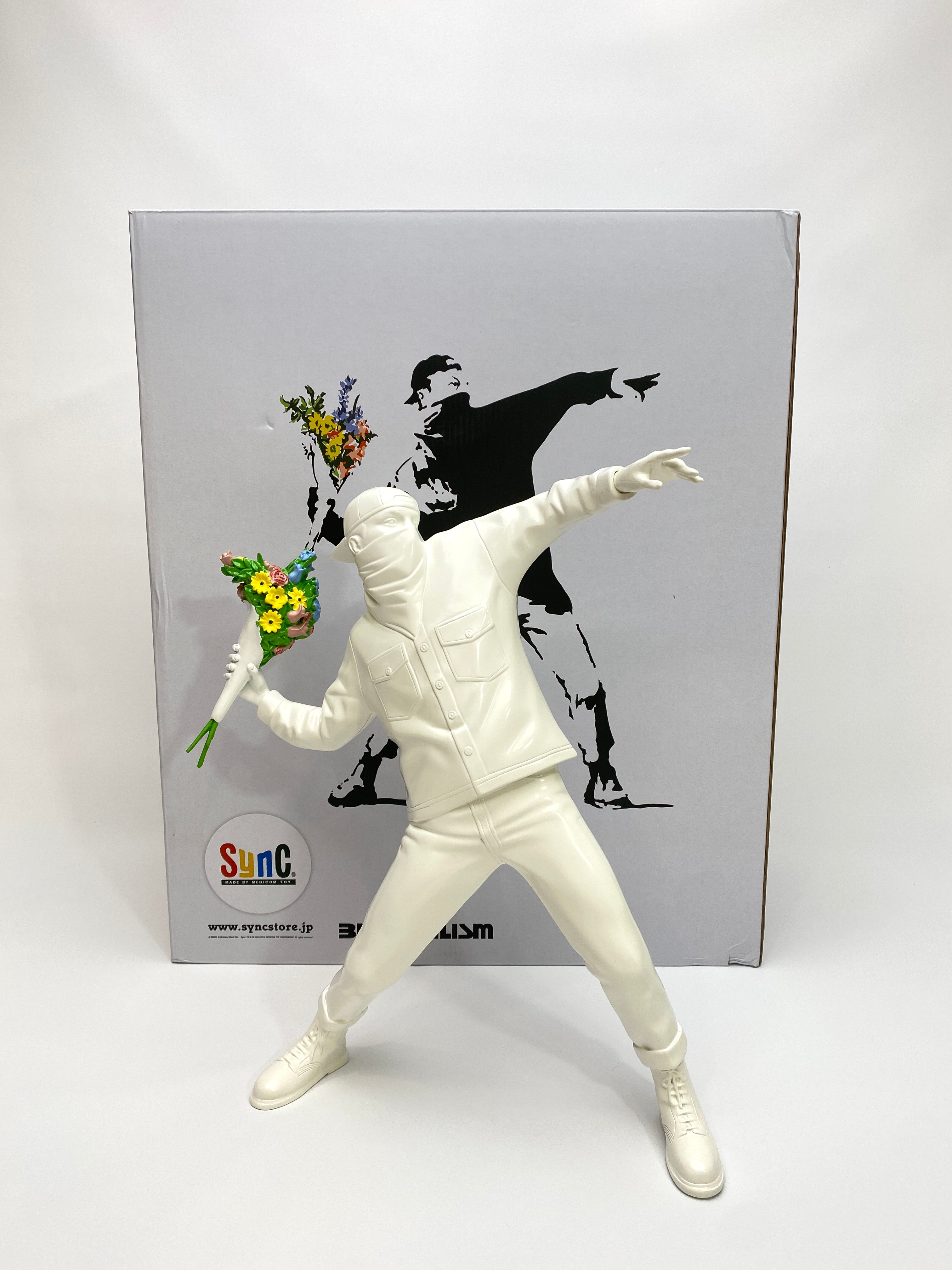 banksy flower bomber Sync MEDICOM TOY-