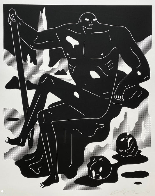 Cleon Peterson Day Has Turned to Night White