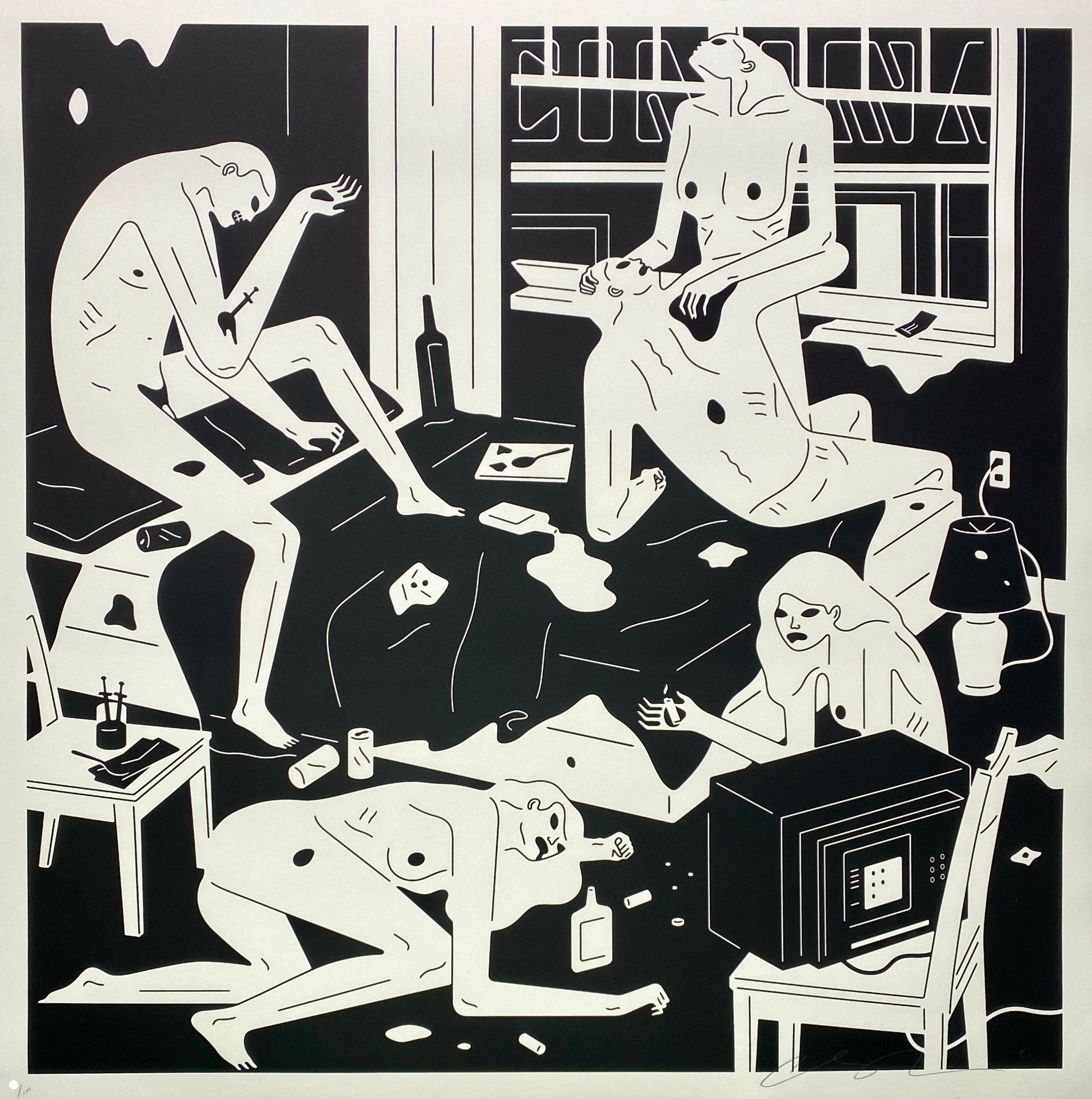 Cleon Peterson Park Ave White and Black