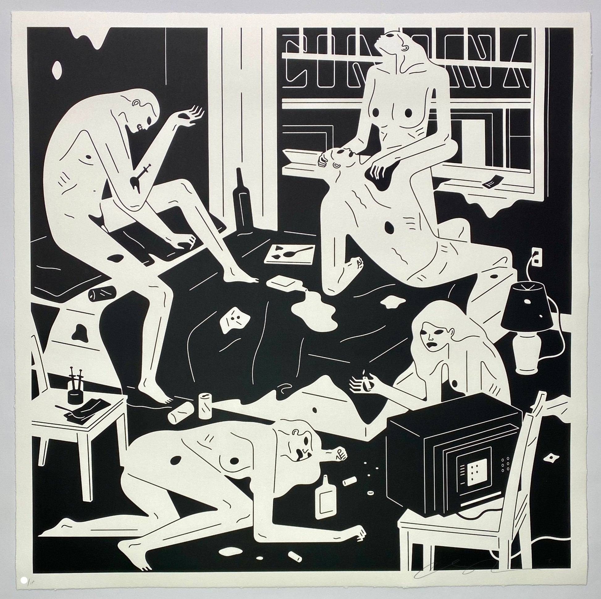 Cleon Peterson Park Ave White and Black