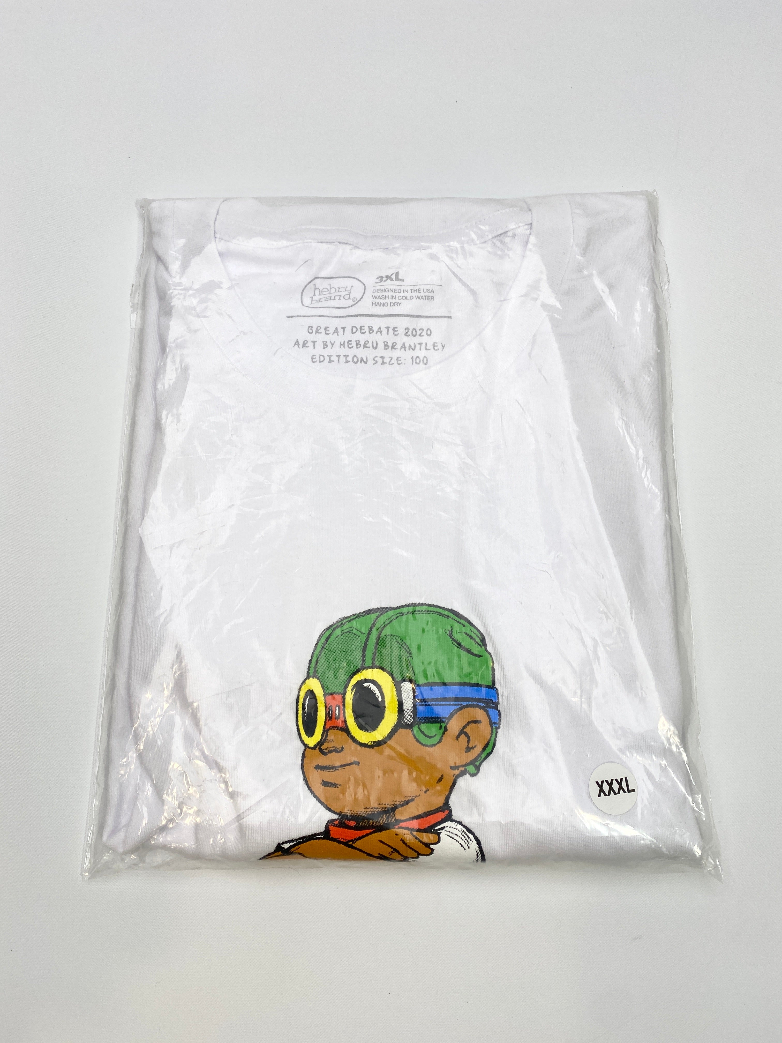 Hebru Brantley - The Great Debate T-Shirt (White)